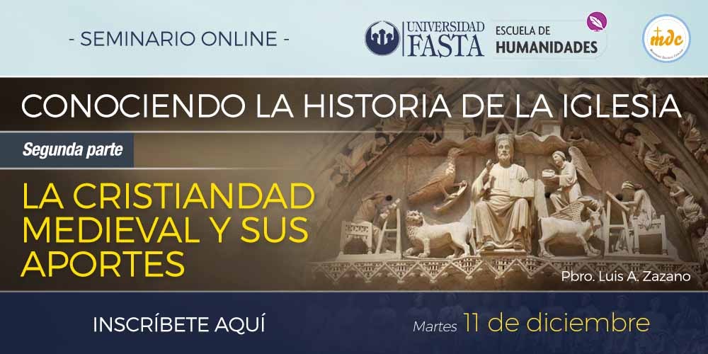 Webinar "Conociendo la Historia de la Iglesia (2º Parte)"