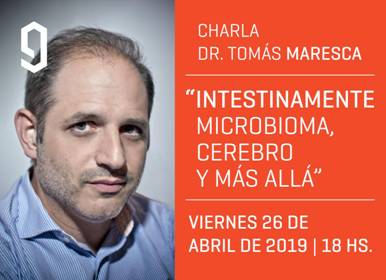 Conferencia "INTESTINAMENTE: MICROBIOMA, CEREBRO Y MÁS ALLÁ"