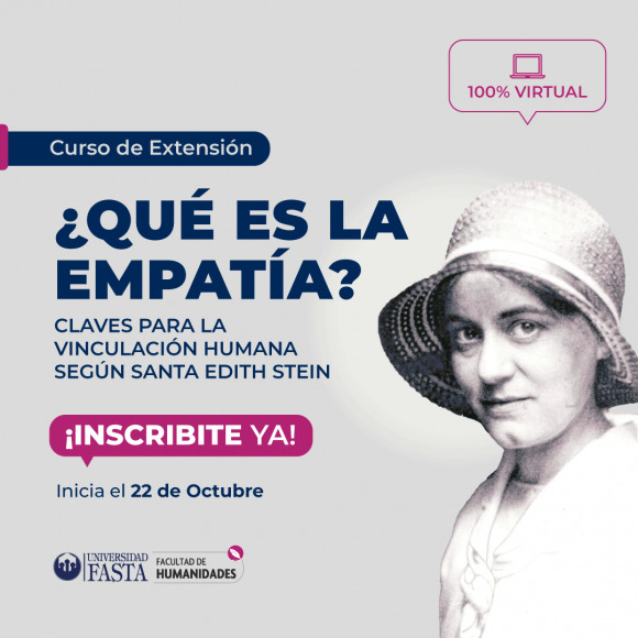 CURSO ¿Qué es la empatía? Claves para la vinculación humana según santa Edith Stein