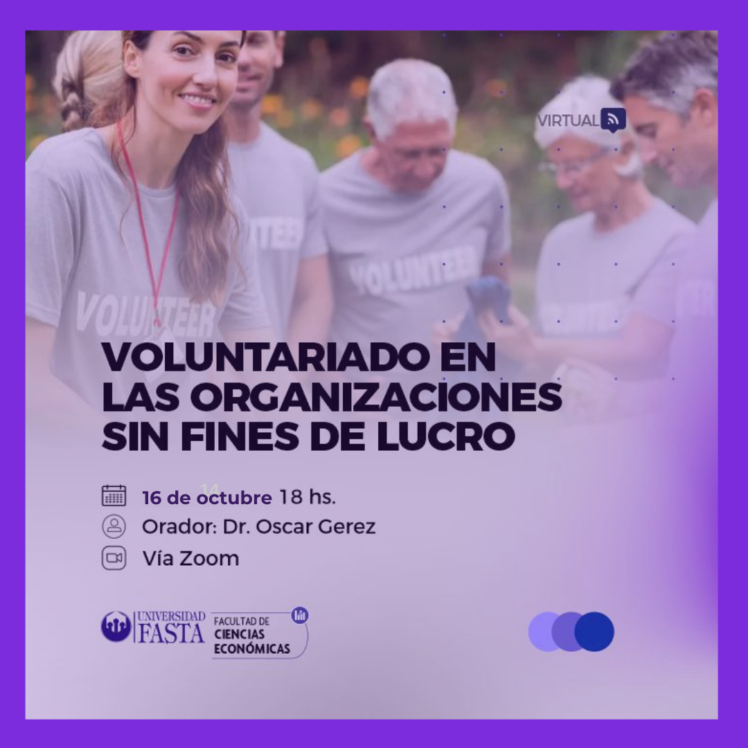 Voluntariado en las organizaciones sin fines de lucro