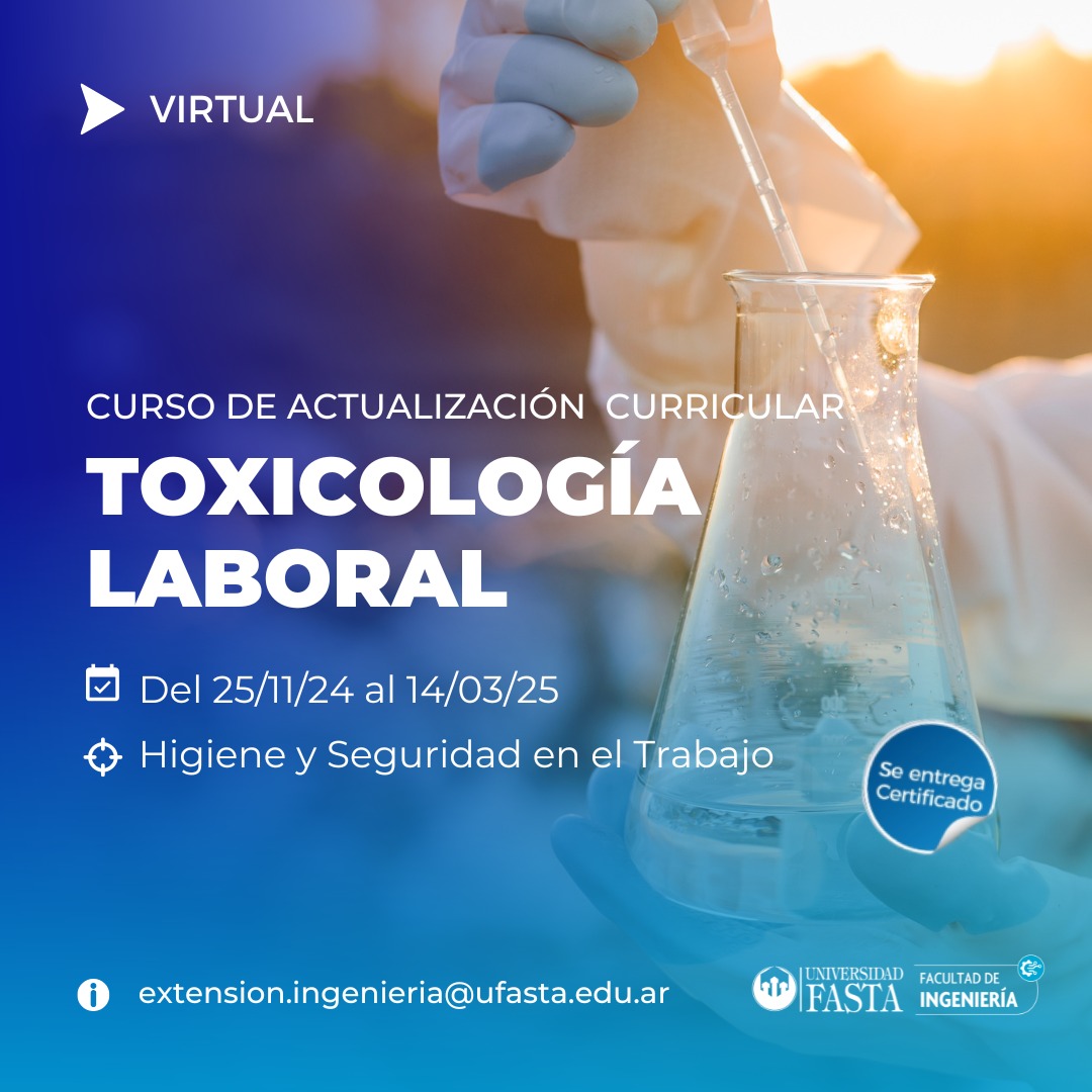 Curso de Actualización Curricular - Toxicología Laboral